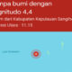 Info BMKG Hari Ini: Gempa Magnitudo 5,6 di Toli-Toli & Update Erupsi Gunung Ibu
