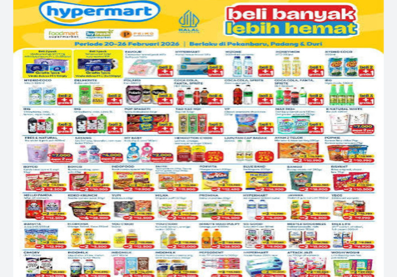 Katalog Promo JSM Hypermart Hari Ini: 1 Maret 2026 – Diskon Ramadan hingga 40%!