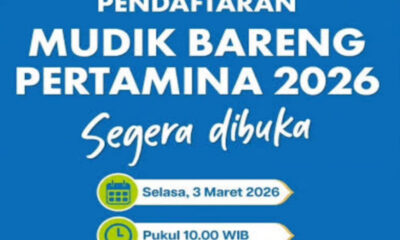 Link Daftar Mudik Gratis Pertamina 2026: Dibuka Hari Ini Jam 10.00 WIB!