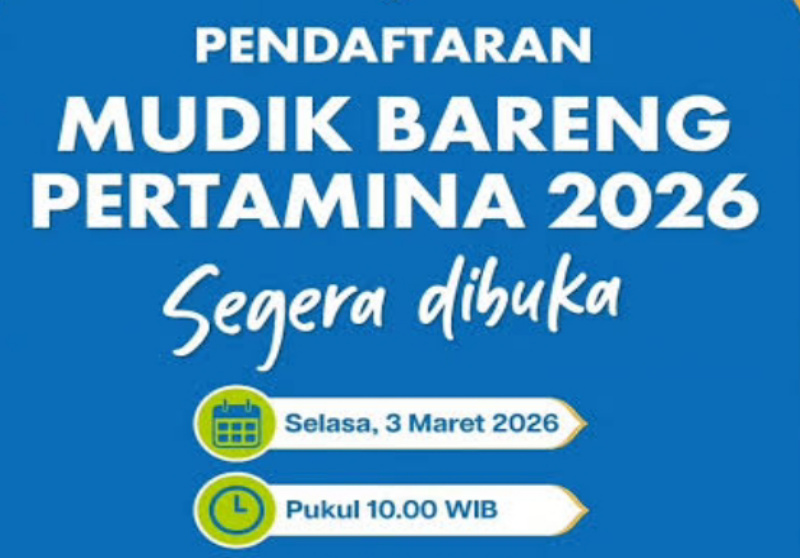 Link Daftar Mudik Gratis Pertamina 2026: Dibuka Hari Ini Jam 10.00 WIB!