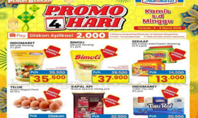 Promo JSM Indomaret Hari Ini Jumat 6 Maret 2026: Minyak Goreng & Biskuit Kaleng Diskon 45%!