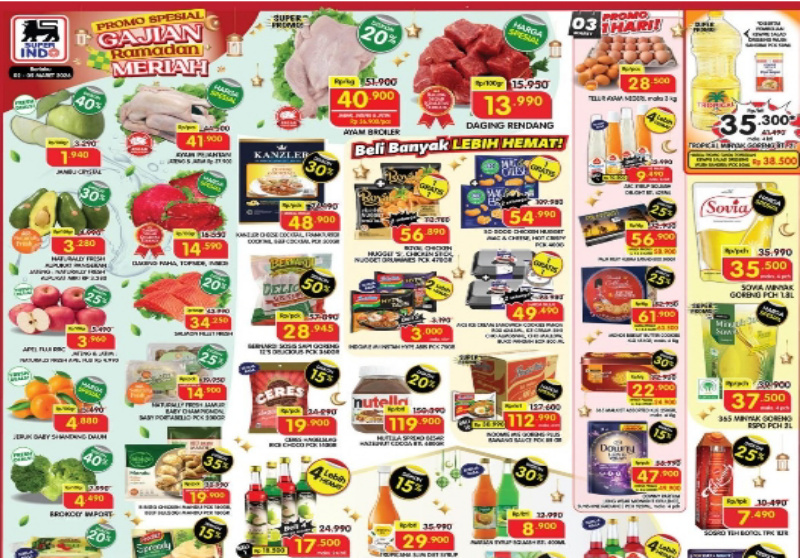 Promo JSM Super Indo Hari Ini Jumat 6 Maret 2026: Diskon Spesial Ramadan & Minyak Goreng Murah