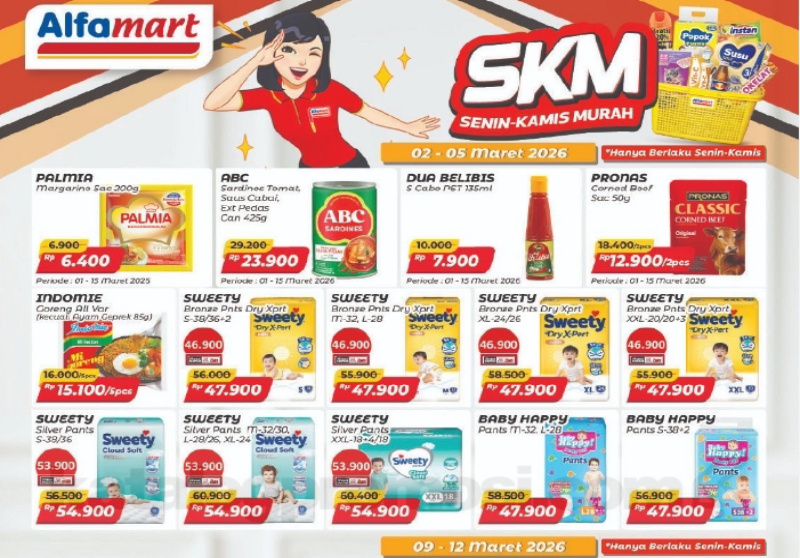 Promo JSM Alfamart Hari Ini Jumat 6 Maret 2026: Minyak Goreng Murah & Paket Ramadhan Hemat!