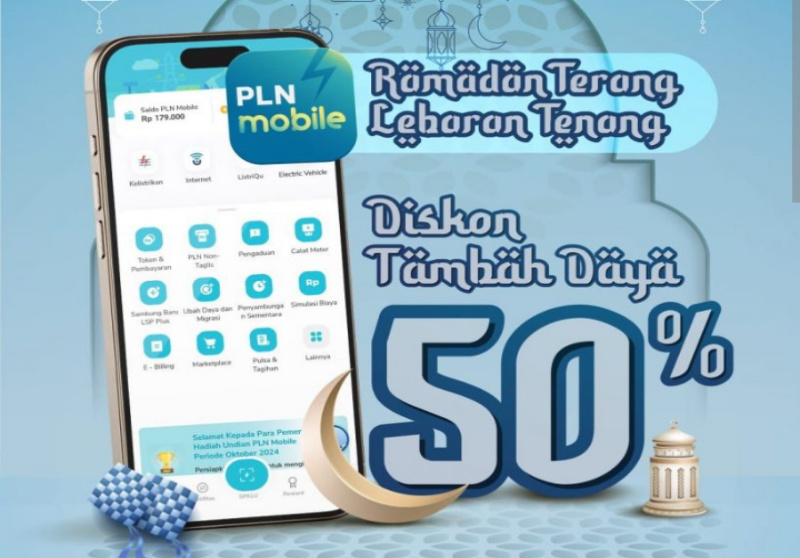 Promo Ramadan Terang PLN 2026: Diskon Tambah Daya 50% Hingga 10 Maret! 26 Promo Ramadan Terang PLN 2026: Diskon Tambah Daya 50% Hingga 10 Maret!