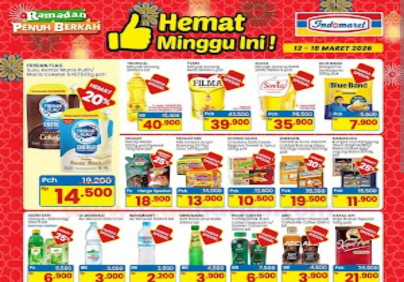 Promo JSM Indomaret 13-15 Maret 2026: Diskon Biskuit Lebaran dan Sembako Murah Jelang Idulfitri