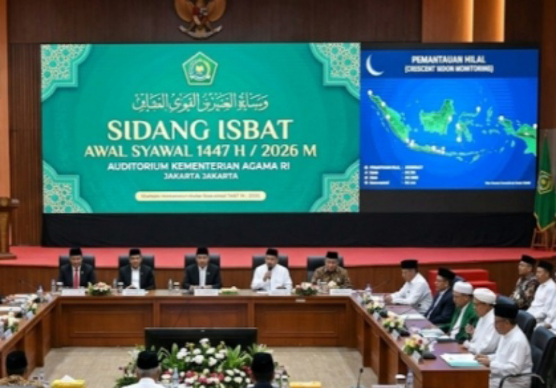 Hasil Sidang Isbat 2026: Pemerintah Tetapkan Idul Fitri 1 Syawal 1447 H Jatuh pada Sabtu, 21 Maret