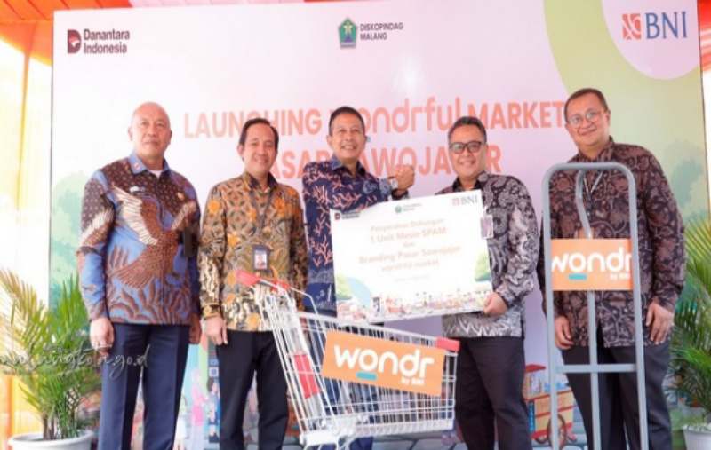Transformasi Digital: Pemkot Malang dan BNI ’46 Resmi Lakukan Penjenamaan Pasar Sawojajar 26 IMG 20260418 205504