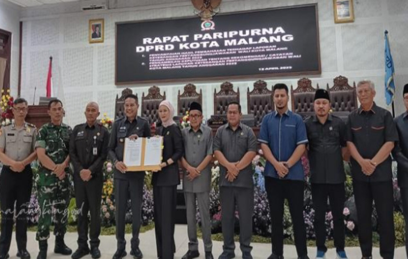 DPRD Kota Malang Setujui LKPj Wali Kota Tahun 2025: Berikan 20 Rekomendasi Strategis 26 IMG 20260418 212250