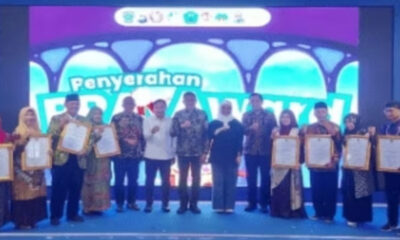 Raih KLA Utama 2027, Dinsos-P3AP2KB Kota Malang Anugerahi Penghargaan Perlindungan Hak Anak bagi 11 Instansi