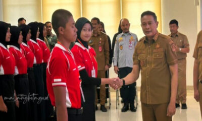Pembukaan Pusdiklat Paskibraka Kota Malang 2026: Wali Kota Wahyu Hidayat Gembleng 78 Pelajar Terbaik