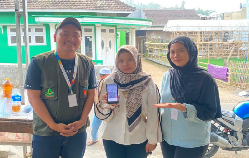 program yang dikoordinasikan oleh mahasiswi Universitas Muhammadiyah Palembang Ajeng Febiola Khirani Azzahra ini bertujuan memperluas jangkauan pasar