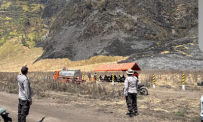 Karhutla Bromo Memasuki Hari Ke-5: Kawasan Jemplang Malang Dipastikan Kondusif, Petugas Siagakan Drone Water Spray