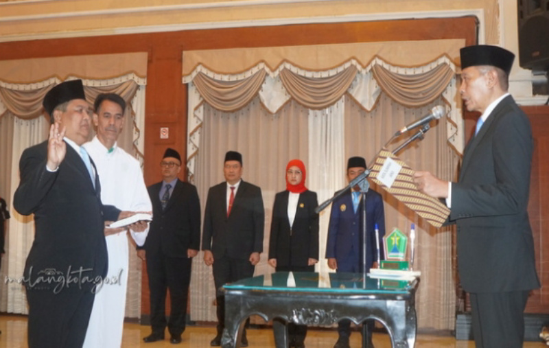 Pelantikan Pj Sekda Kota Malang Dandung Julhardjanto Resmi Digelar di Balai Kota 26 IMG 20260811 115000