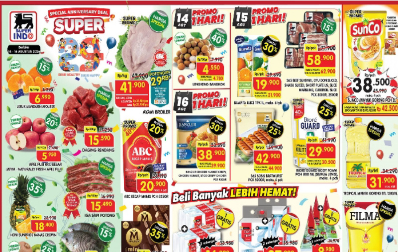 Promo JSM Superindo Akhir Pekan Ini Hadirkan Diskon Spesial Anniversary 26 IMG 20260815 193123